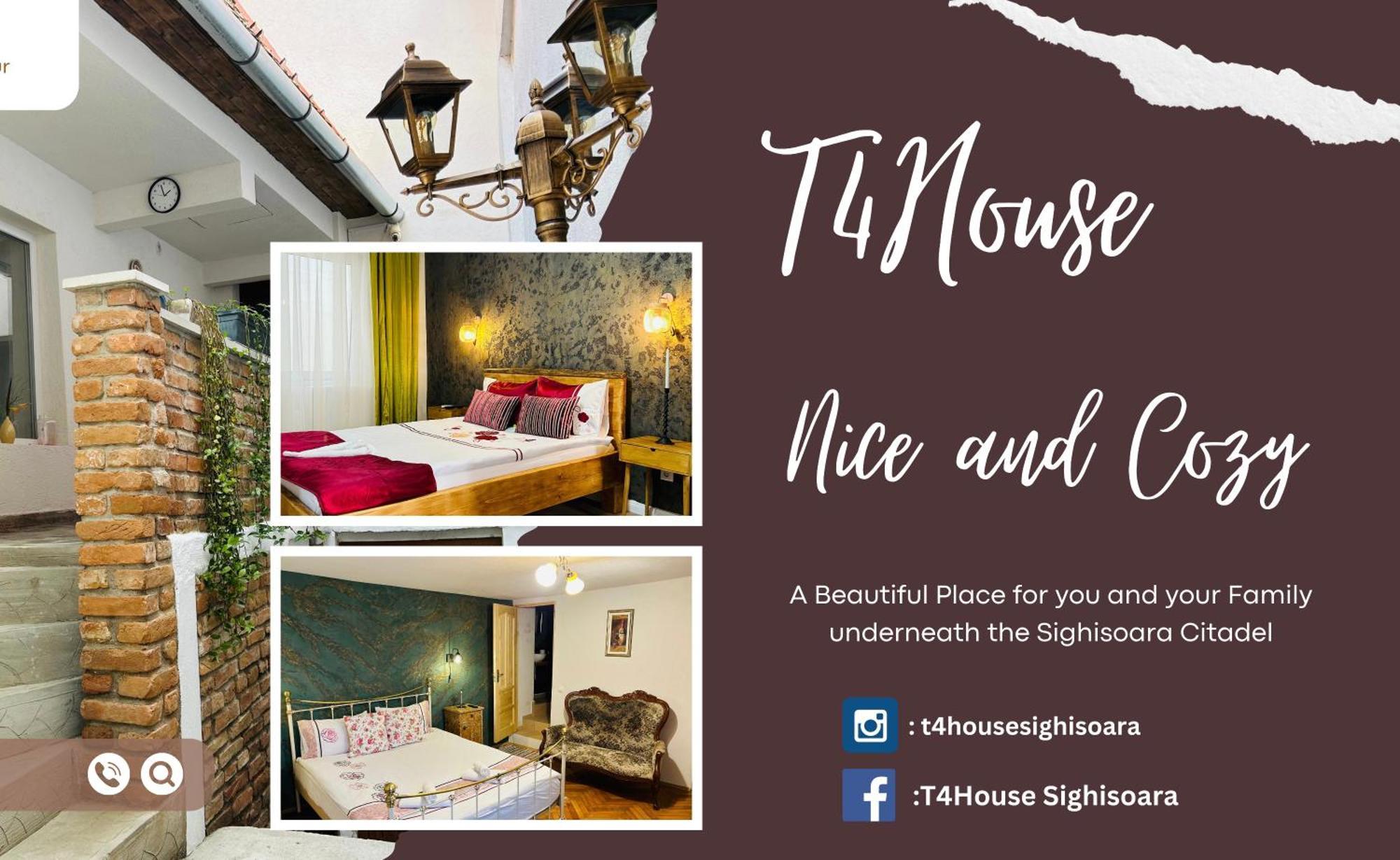 Apartmán T4House Sighişoara Exteriér fotografie